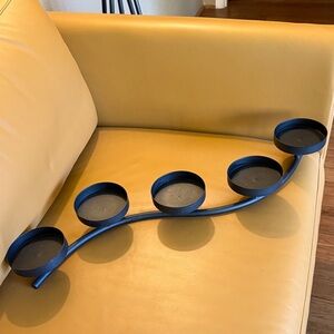 Black Metal Candle Holder